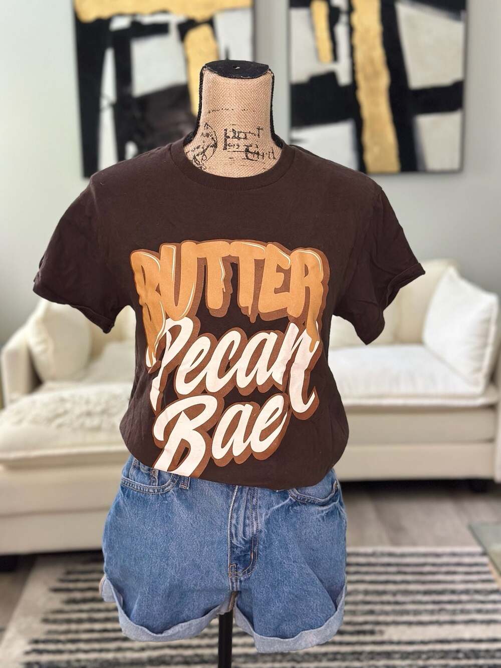 Butter Pecan Bae Graphic T-Shirt